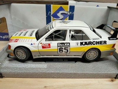 SOLIDO 1:18 MB Mercedes 190E Evo2 #65 DTM 1990 421185850 S1801008 Schumacher