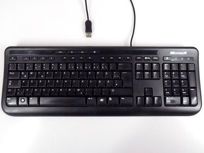Microsoft Wired Keyboard 600 - Tastatur - USB, Kundenretour, SKU 1021631002