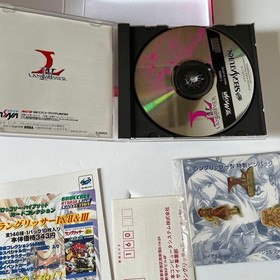 Sega Saturn Langrisser 4 Special JPN Limited Edition Rare Video Game Model VHTF
