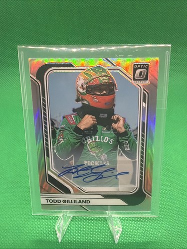 2026 Panini Donruss Nascar - Todd Gilliland #67 Optic Holo Prizm Autograph