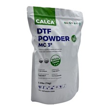 CALCA 1kg Direct to Film TPU DTF Powder White, Hot Melt Adhesive Powder Coarse
