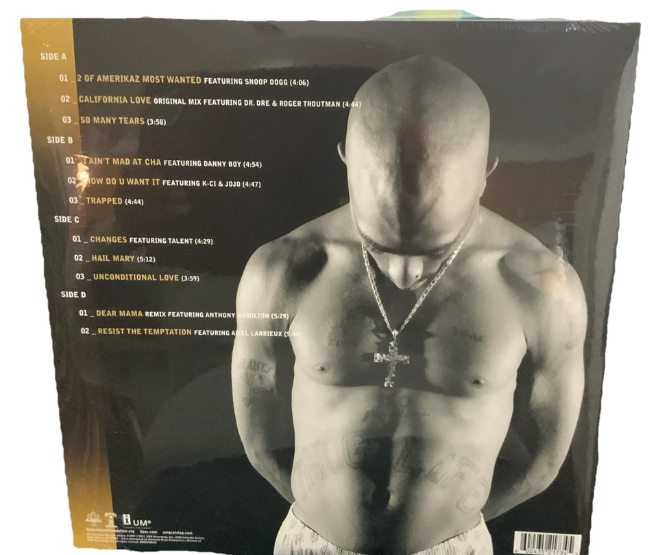 2Pac - The Best Of 2pac - Part 1: Thug UNOPENED Target Exclusive Double Album - Image 2 of 4