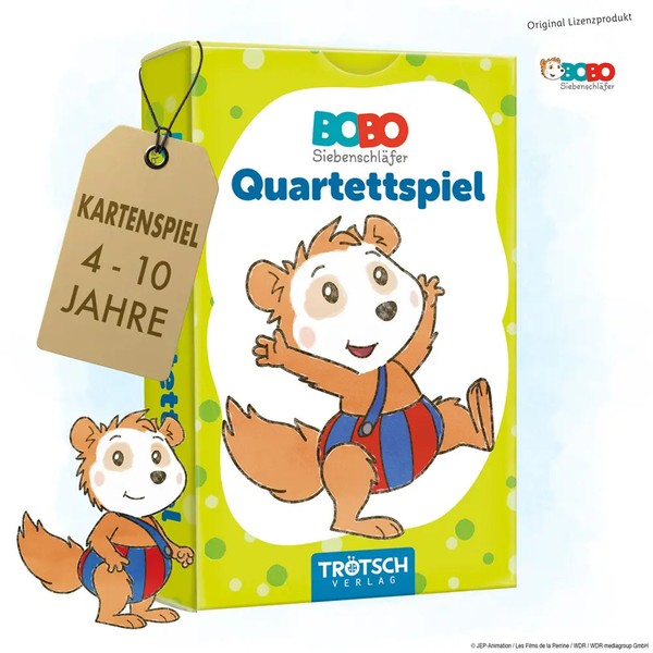 Trötsch Bobo SiebenschläFer Quartettspiel Quartett Spiel | Co.Kg | Spielzeug-image