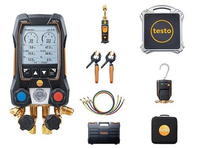 Testo Klimamessgerät 557s Wärmepumpen-Allrounder-Set