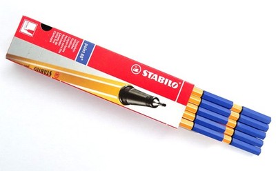 10x Stabilo Point88 Farbe blau 88/41 von Schwan-Stabilo 