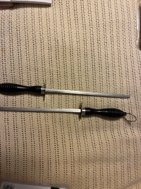 2 Honing Steel Knife Sharpening Rods
Opens in a new window or tab