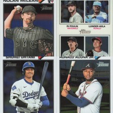2026 Topps Heritage Chrome 1-400 You Pick Complete Your Set