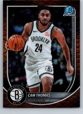 2025-26 Bowman Basketball Reptilian Refractor Cam Thomas