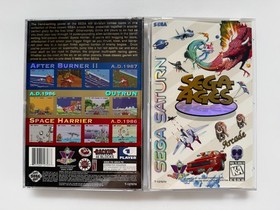 Sega Ages Sega Saturn - NTSC-U/C USA VGC CIB with Reg - Natural Disc - Tracked