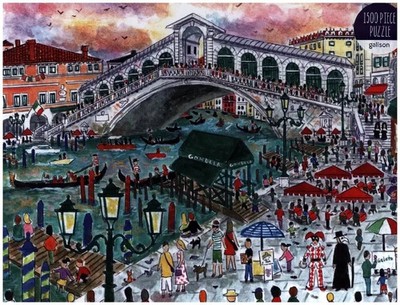 Michael Storrings Venice 1500 Piece Puzzle | Galison | Englisch | Spiel | Jigsaw