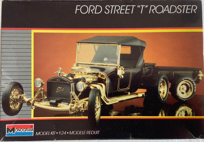  Monogram 2741 1:24 Ford ''T'' Street Roadster (GY209-19K2/3/5)