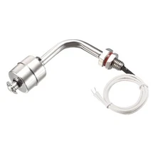 Float Switch Stainless Steel L Shaped M10 26mm Dia Fish Tank Water Level Sensor