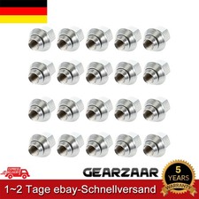 Radmuttern Muttern Schrauben M12x1,5 SW19 Ersatz für Ford Alufelgen Fiesta Chrom