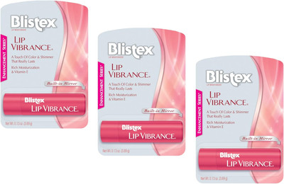 Blistex Lip Vibrance, Protectant 0.13 oz (Pack of 3) Tinted 