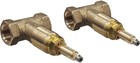 Rohl A5039X Italian Bathroom 1/2" Valves Rough-In For Wall Mount Cross Handles