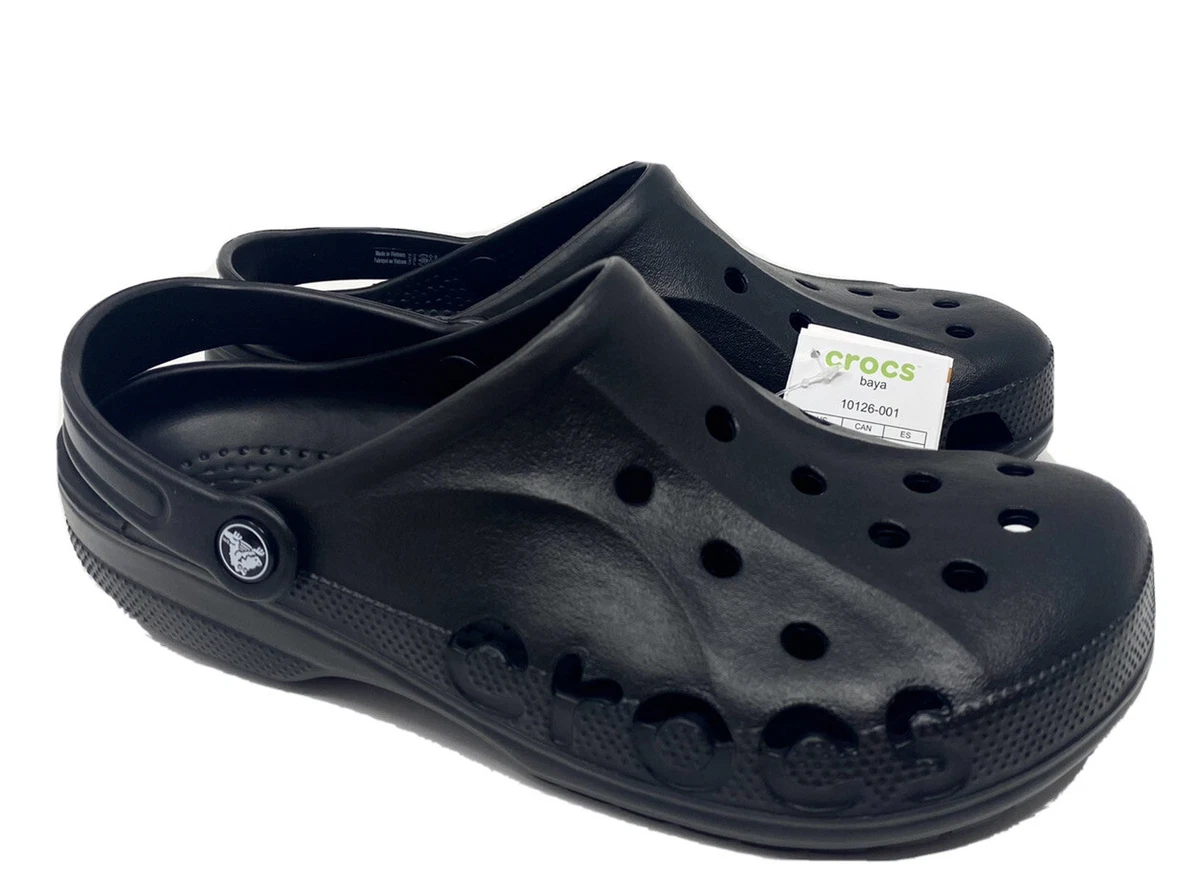 Crocs Baya black Clog Men s size 6 8 9 11 NEW