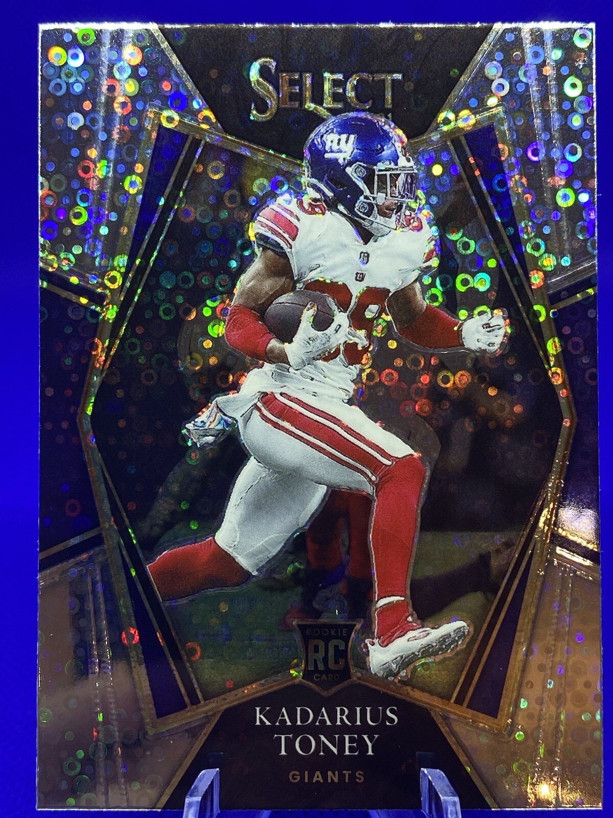Kadarius Toney RC ROOKIE 2021 Select Premier Level Rookie H2 Disco Prizm