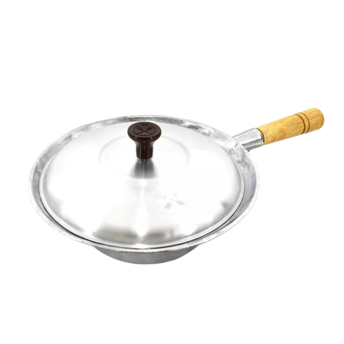 Cookware Pots Pans Set Aluminium Thai Prawns Vermicelli Noodles Roasted + Lid - Picture 2 of 6