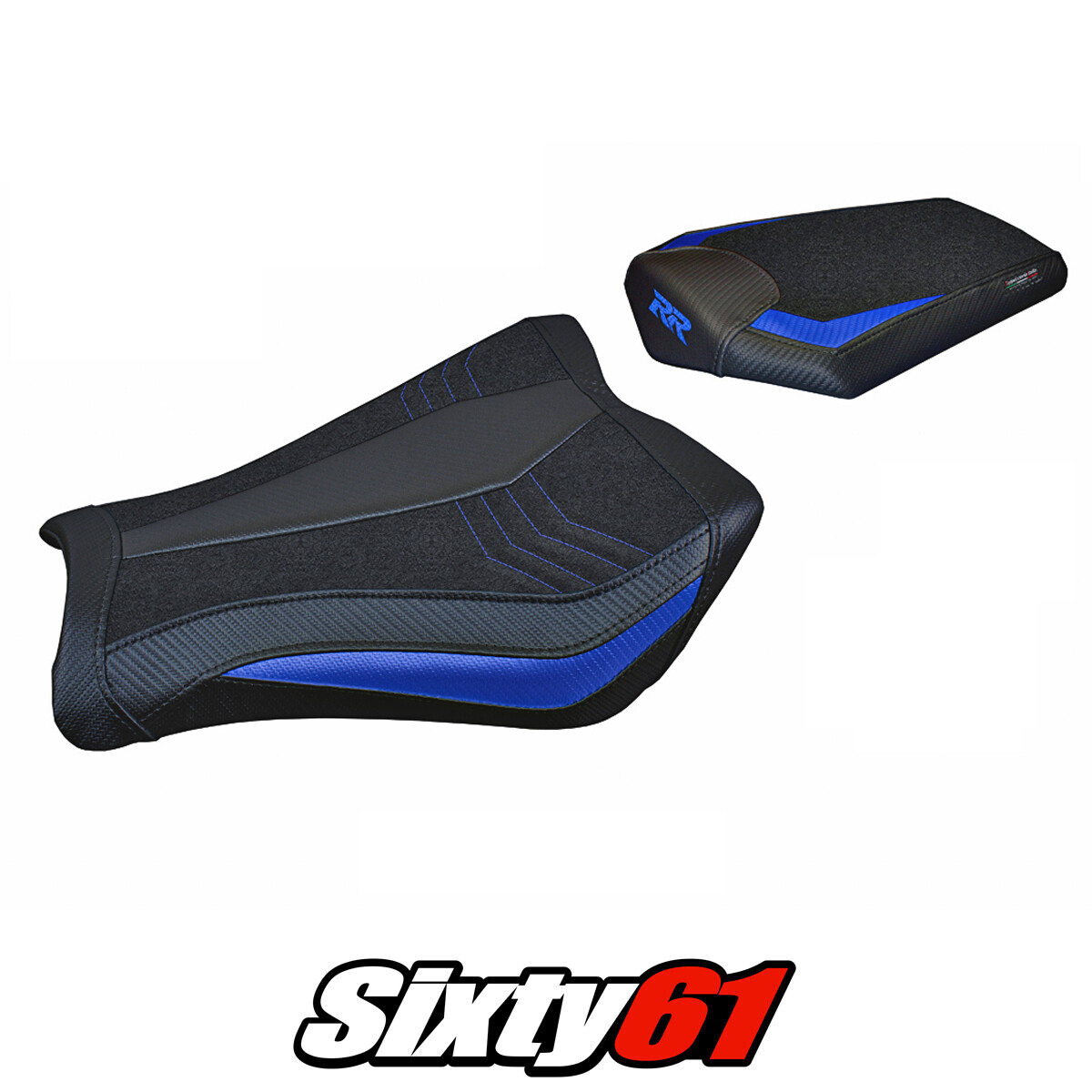 Honda CBR1000RR 2008-2013 2014 2015 2016 Seat Cover Tappezzeria Ultragrip Blue