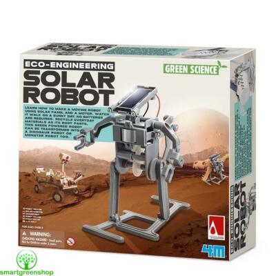 Solarbetriebener Roboter Modellbausatz, dampfbetriebene Kinder von 4M Green Science 