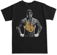 CAMISETA RETRO PARA HOMBRE GOLDEN TYSON BOXING CHAMP CREED HIP HOP RAP MMA LEGEND MIKE