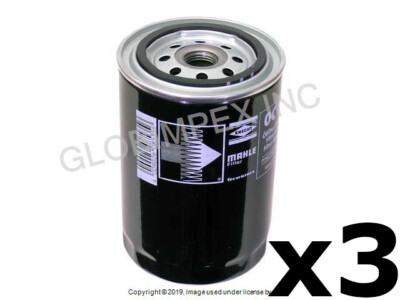 VW Golf Jetta 1.6 Audi Oil Filter (3) MAHLE OEM NEW + 1 year Warranty