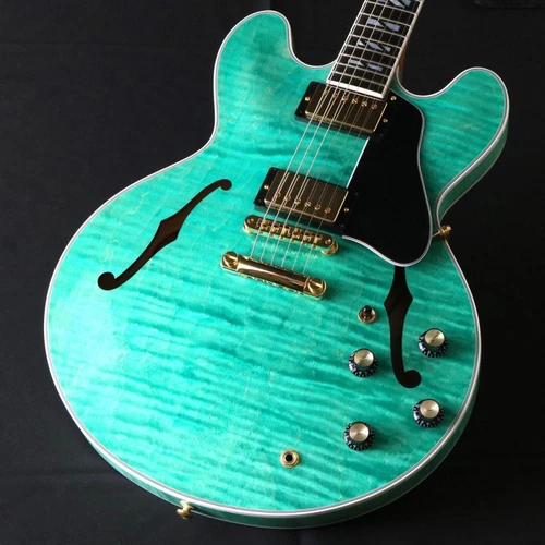Gibson USA ES Supreme Seafoam Green ES-335 Modern Collection with hard case