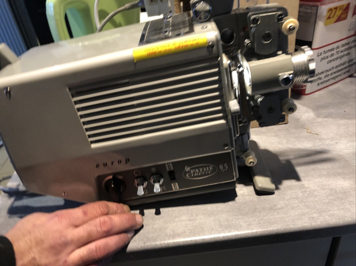 Projecteur Pathé SADAR 9,5 Mm Transformé En Lampe LED - Déco Années 40