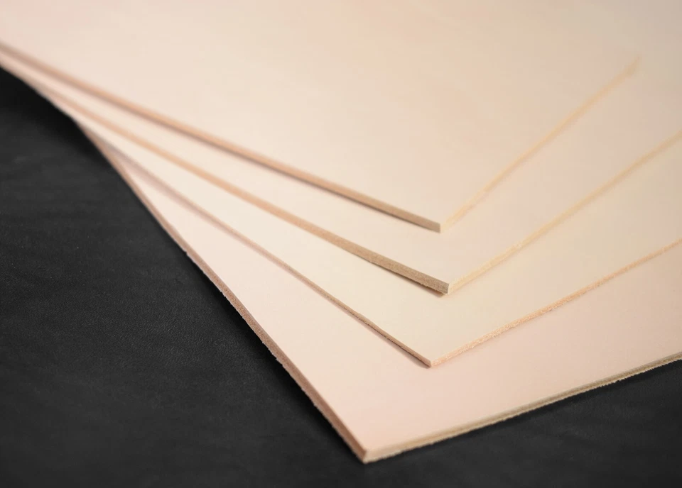 Rindsleder vegetabil gegerbt Sattlerleder Blankleder 2,0-2,5 mm Ecopelle #vib - Bild 2 von 4