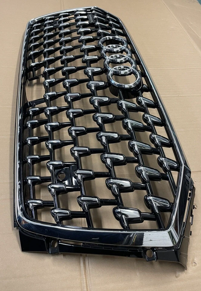 REJILLA PARACHOQUES DELANTERO ORIGINAL AUDI A8 S8 FACELIFT QUATTRO 2019-ON 4N0853651 AA AB Foto 4 de 4