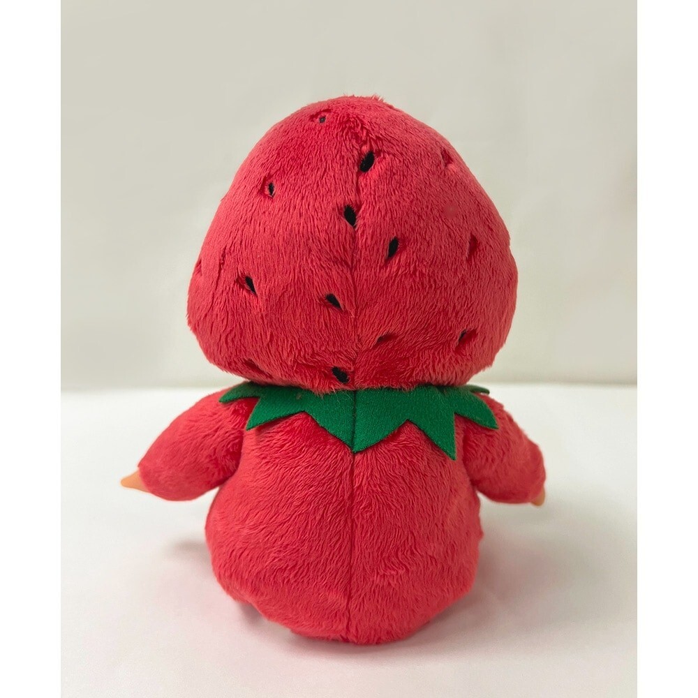 Monchhichi Plush Toy Fukuoka Limited 18cm Amaou Strawberry Japan