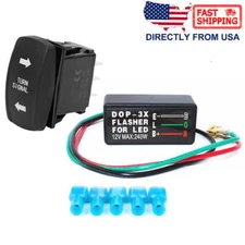 12V Motorcycle LED Flasher Relay 3Pin Indicator Light Turn Signal Blinker Relay