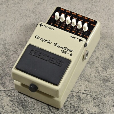 BOSS  Graphic Equalizer  GE-6　ヴィンテージ Boss GE-6 Graphic Equalizer | Reverb Canada
