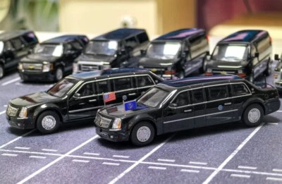 596 Model 9Pcs 1:64 HEC President Beast SUVs - Diecast Collection
