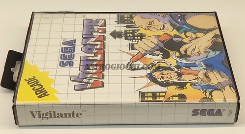 SEGA MASTER SYSTEM VIGILANTE RETRO GAME VINTAGE 1988 USED IN BOX - Picture 7 of 8