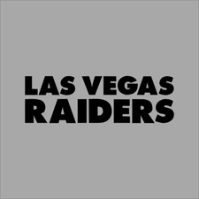 Las Vegas Raiders 3 NFL Team Pro Sports Vinyl Sticker Decal Car Window Wall