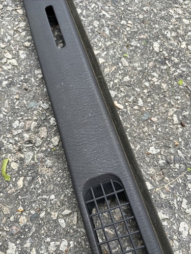 Black 97-06 Jeep TJ Wrangler Upper Dash Defrost Vent Bezel Trim Panel - Picture 3 of 14