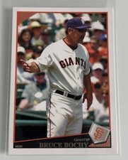 2009 Topps San Francisco Giants Baseball Card #526 Bruce Bochy