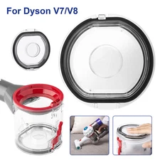 Bin Lid Cap For Dyson V7/V8 Vacuum Cleaner Replacement Dust Bucket Bottom Cover