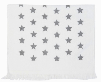Gästehandtuch Handtuch 40 x 60 cm Baumwolle Sterne Catch a Star Clayre & Eef