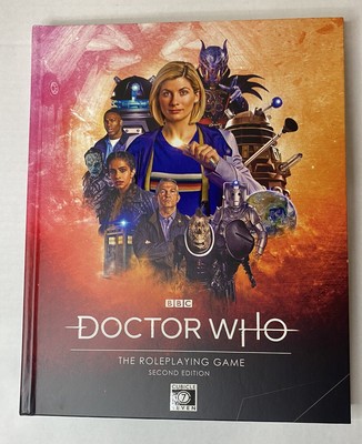 Cubicle 7 Doctor Who 2E Roleplaying Game Book Hardcover