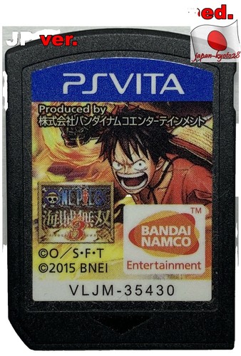 Jeu ONE PIECE KAIZOKU MUSOU 2 PS Vita - Version Japonaise Occasion Bon état