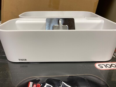 Tiger 2 Store Clip on Duschkorb,Duschablage zum Klemmen,Smartphonehalter usw
