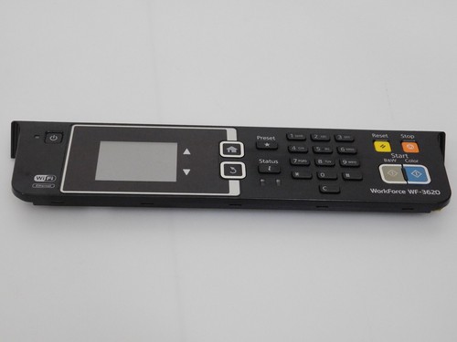 Epson Workforce WF-3620 Front Control Panel and Display Screen WF3620