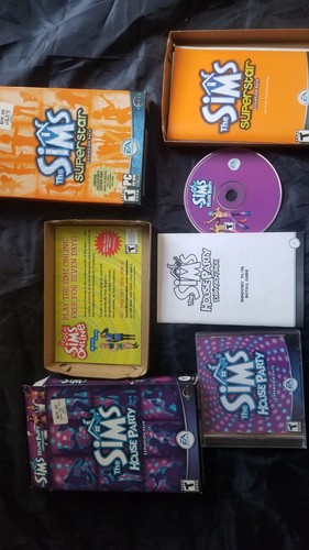 PC The Sims House Party Expansion Complete & Superstar Box - Picture 3 of 5
