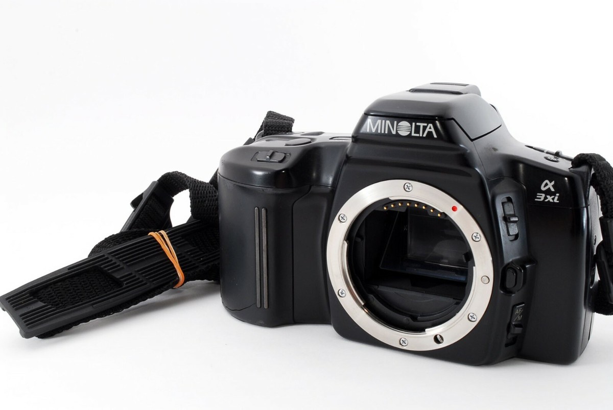 Minolta α 3xi SLR 35mm Film Camera Body For A Mount Lens Made In