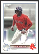 Freddy Valdez #PD-194 2022 Topps Pro Debut FCL Red Sox
