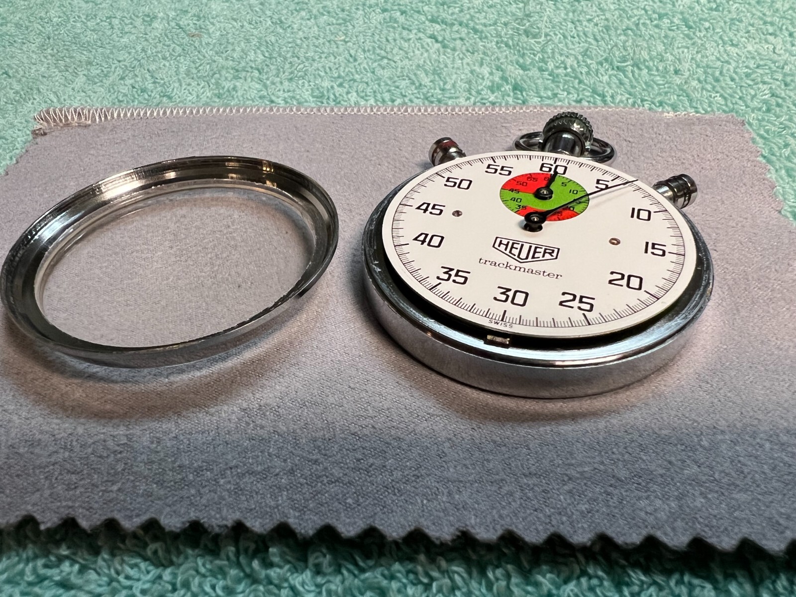 TAG HEUER ストップウォッチ trackmaster 稼動品