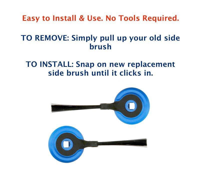 RV700 Side Brush Replacement Parts for Shark ION Robot Vacuum Cleaner