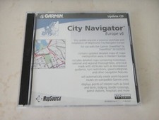 MapSource EUROPA City Navigator v6 aggiornamento mappa GARMIN StreetPilot III 2610 2650